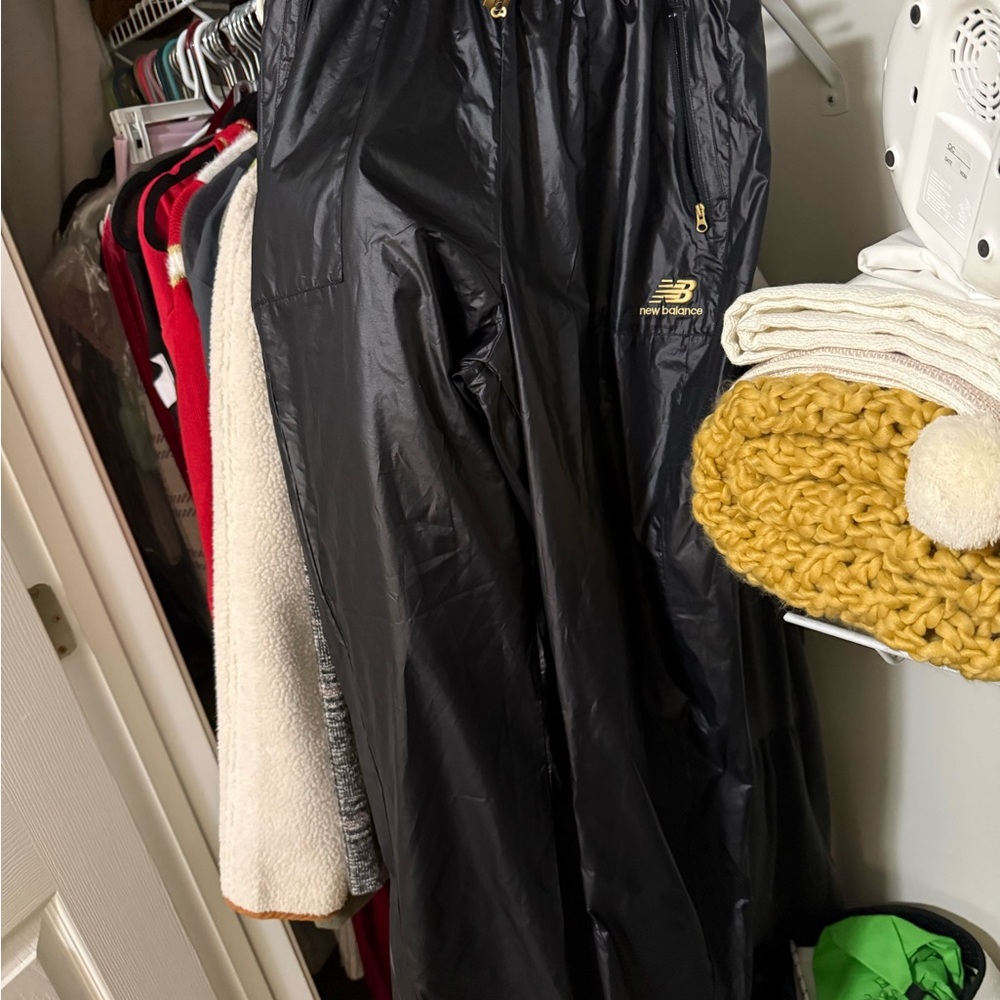 New Balance Black Windbreaker Pants